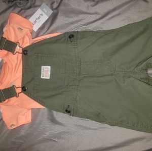 Babies overall outfit.